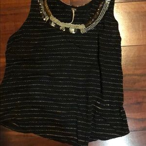 Free people split back tank